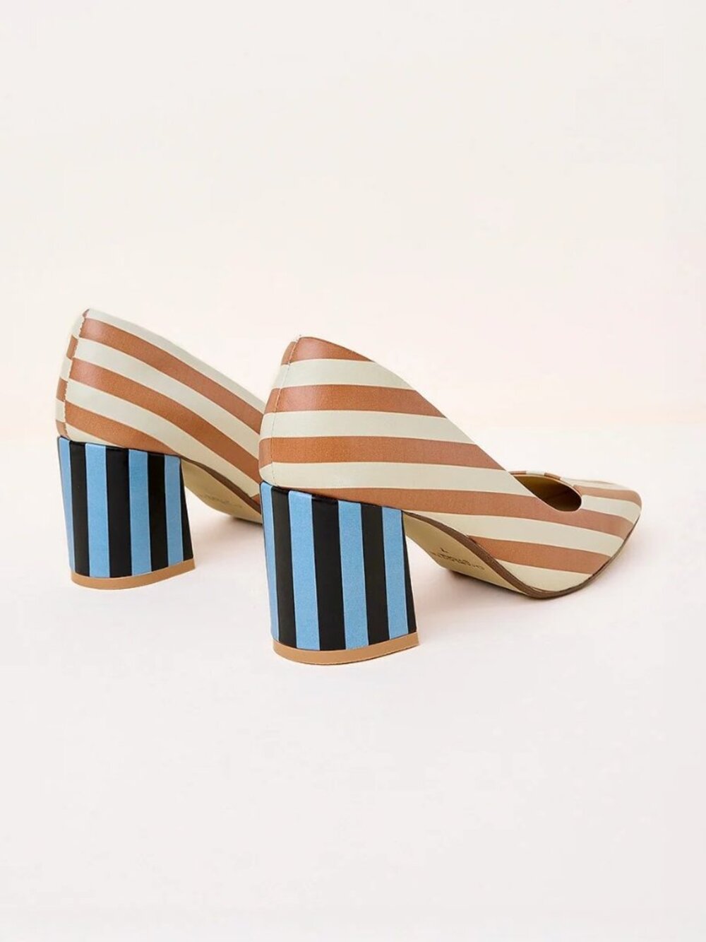 Size 9 Charlotte Stone Estee Pump in Camel